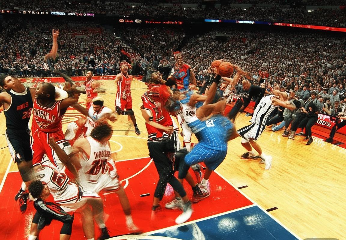 1996年NBA东决：公牛VS魔术巅峰对决回顾(图4)