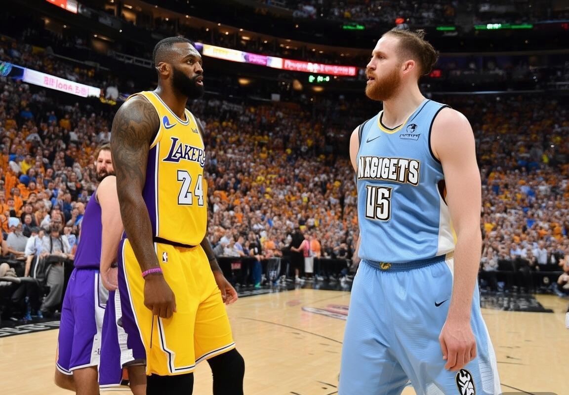 2020年NBA西决：詹姆斯约基奇对决，湖人掘金战术解析与亮点回顾